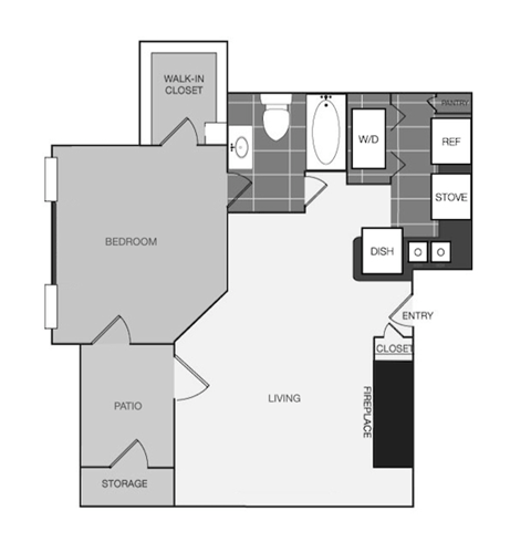The Blake A2 Floor Plan